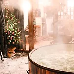 Chalet Strozowka Ski&spa Nad Rzeka Z Ogrodem I Jacuzzi,narty. Stroza (Myslenice)